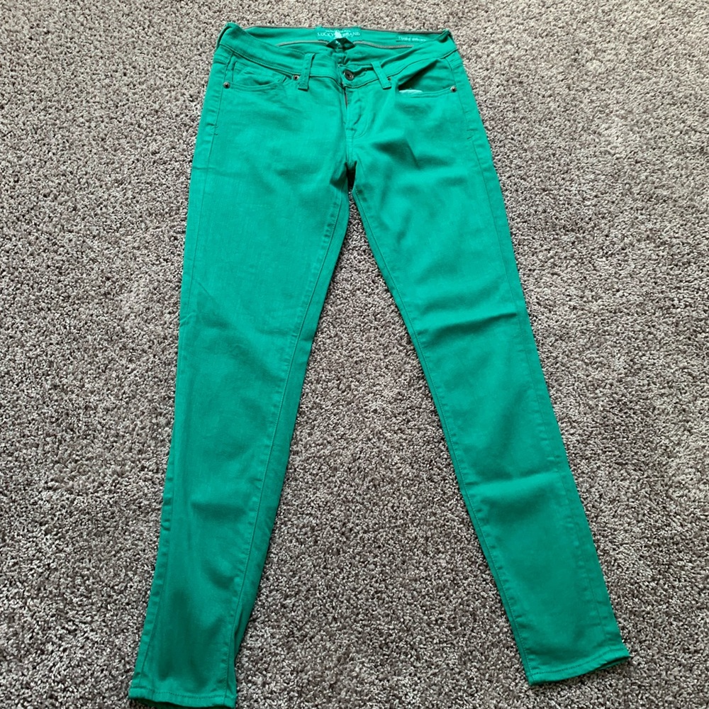 Green Lucky Brand Jeans 🍀